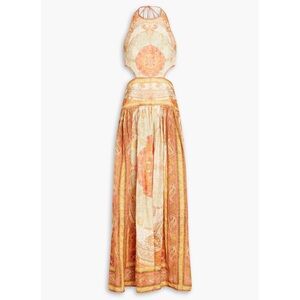 Zimmermann Orange Maxi Dress
